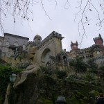 Walking up to the Pena Palace